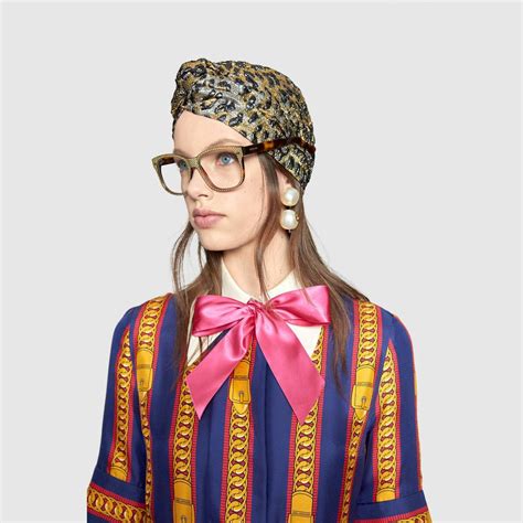 gucci head turban|Gucci turban headband.